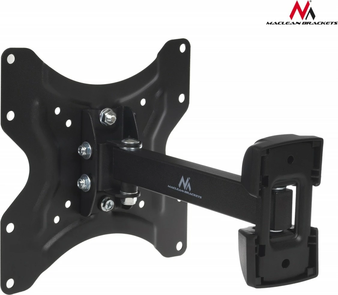 Mbajtës muri për TV ose monitor Maclean MC-741, 13-42 inç, 25kg, i zi