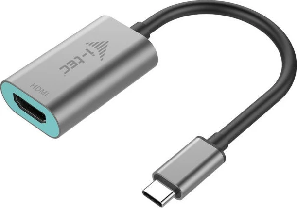 Adapter USB-C në HDMI i-tec C31METALHDMI60HZ, 4K Ultra HD 60Hz, Gri