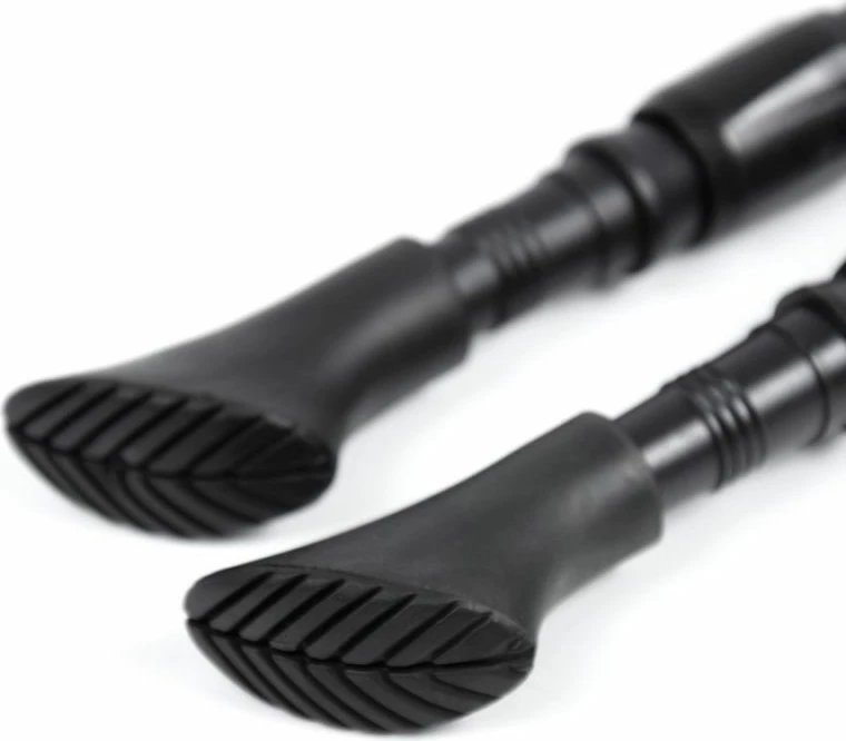 Bastonet për ecje nordike të rregullueshme Long Life SMJ, të zeza me ari