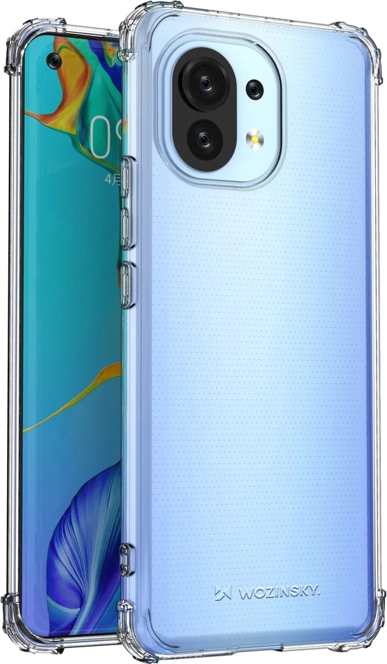 Mbështjellës Wozinsky për Xiaomi Mi 11, anti-shok, transparent