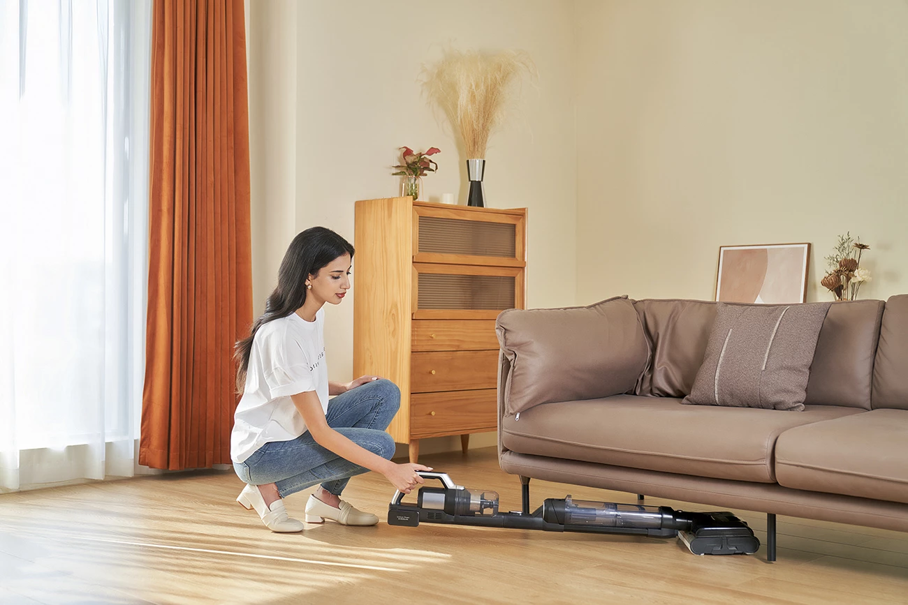 Fshesë elektrike pa kabllo JIMMY PW11, 3-në-1, 400W, 4000mAh, 0.6L, argjend/gri