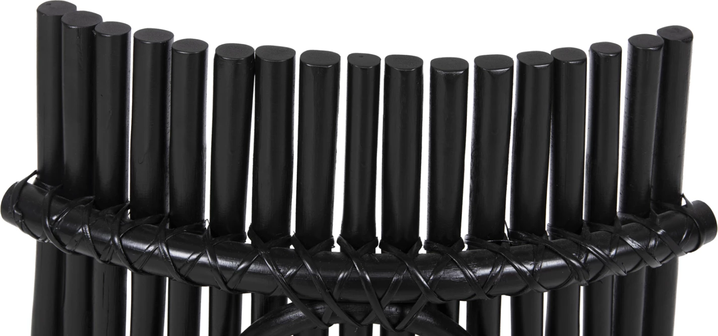 Karrige për jashtë CELLION FH9812.02, ngjyrë e zezë, 76x72x83H cm