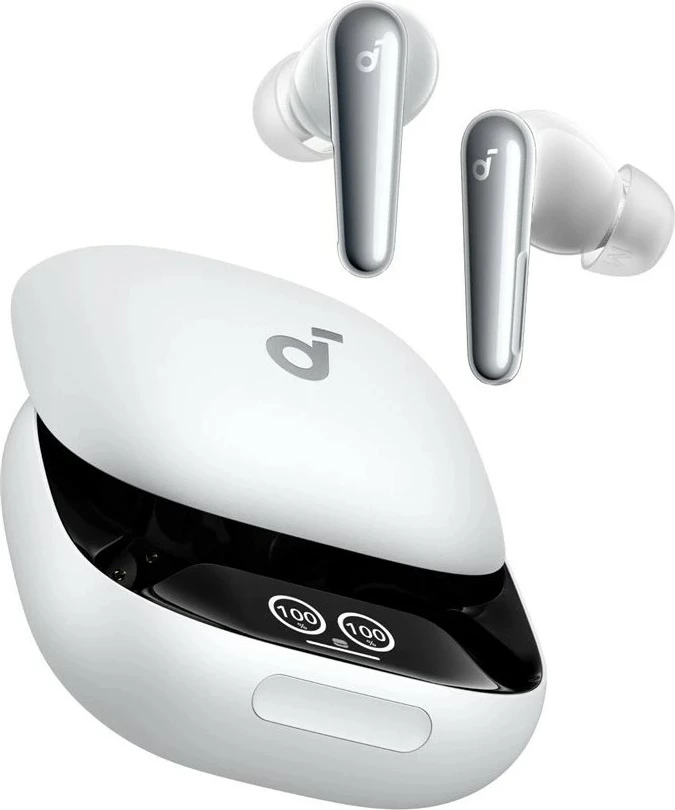 Kufje Anker Soundcore Liberty 4 Pro, të bardha