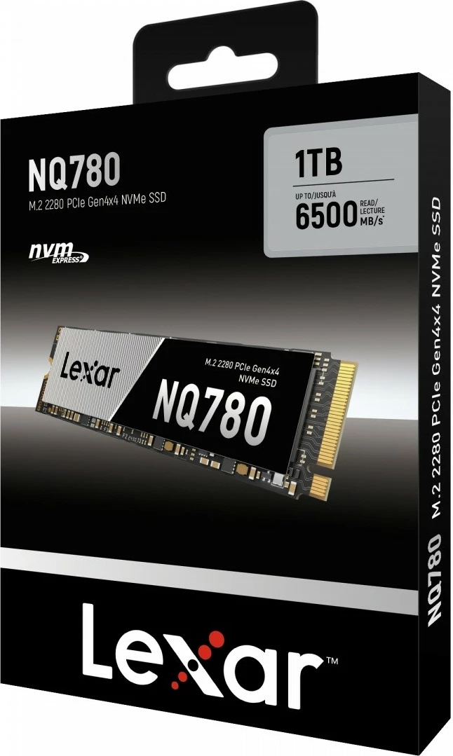SSD Lexar NQ780 1TB, M.2 2280, PCIe Gen4 NVMe
