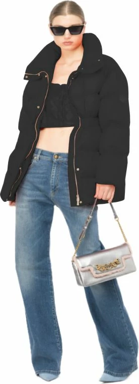 Jakne për femra Pinko, e zezë