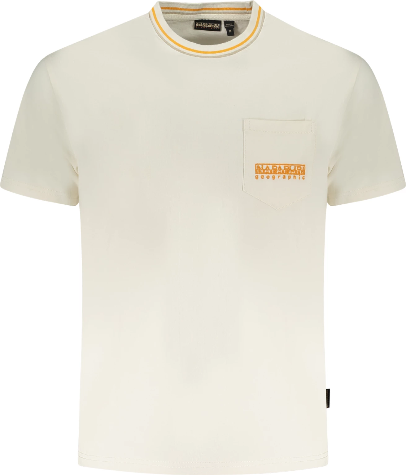 Maicë Napapijri për meshkuj, e bardhë