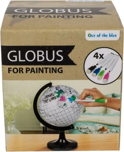 Glob rrotullues OUT OF THE BLUE Ø22cm me markerë