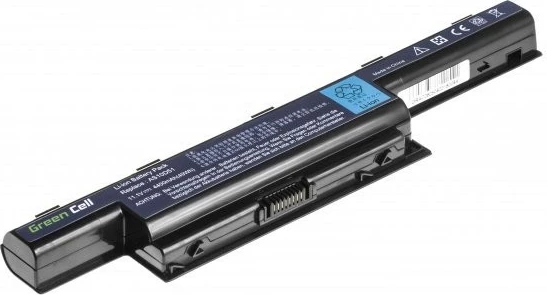 Bateri laptopi Green Cell AC06 për Acer Aspire 5740G, 11.1V, 4400mAh, 6 qeliza, e zezë