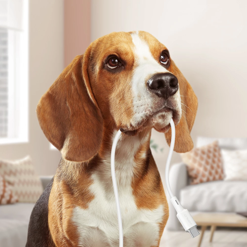 Kabllo Acefast C2-04, USB në USB Type-C, 1.2m, 3A, e zezë