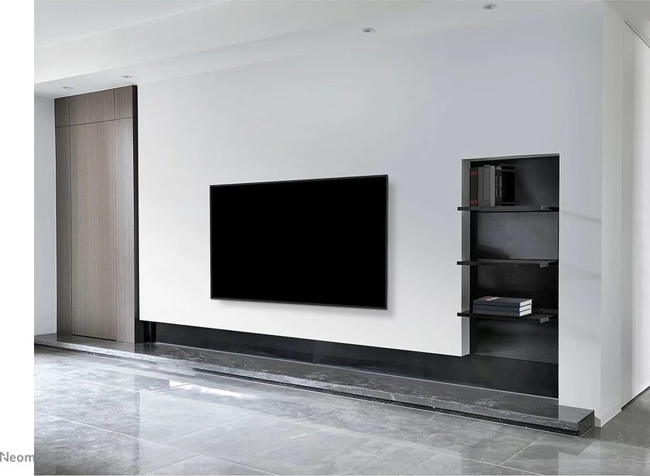 Mbajtës muri Neomounts, 40"-75", 70 kg, i zi