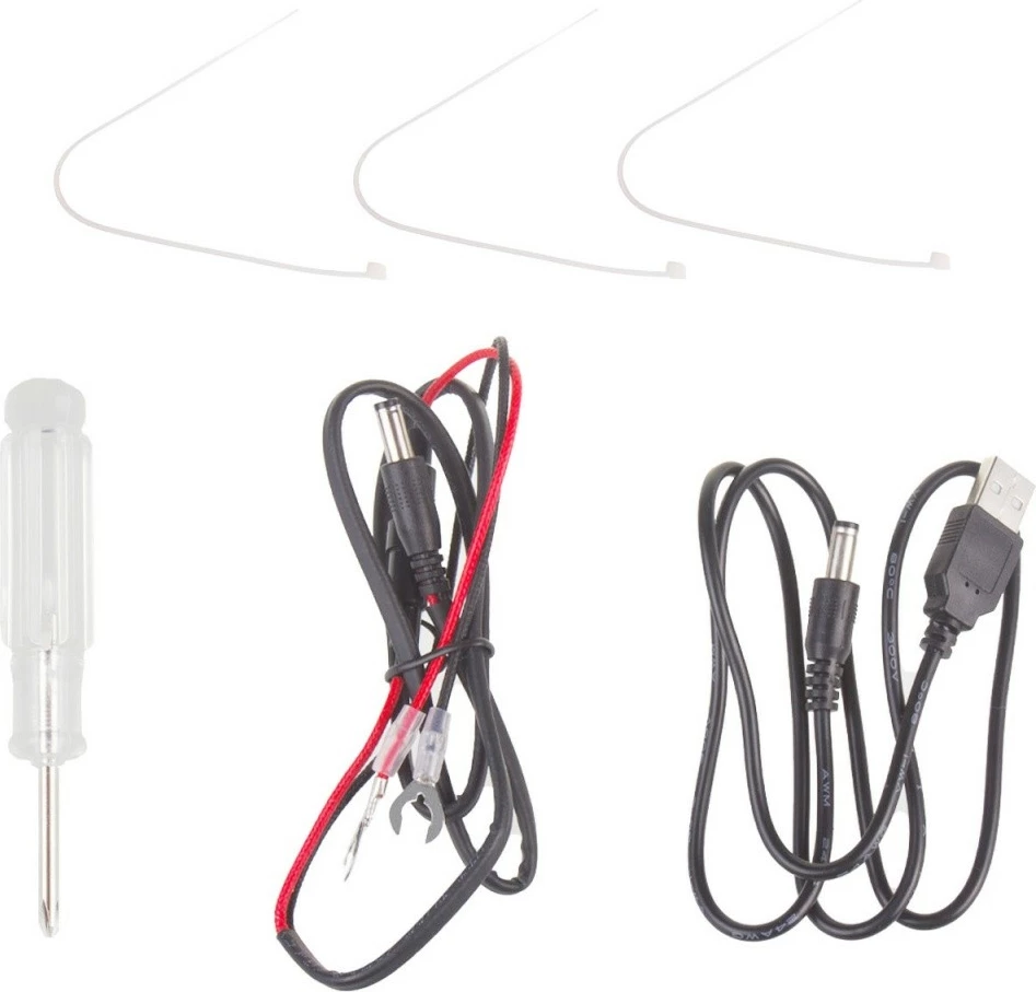 Pajisje larguese brejtësish GreenBlue GB725, me ultratinguj dhe LED, e zezë