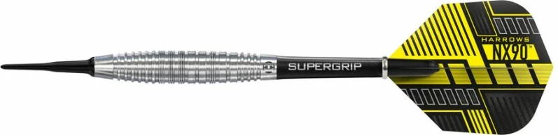 Shigjeta darts Harrows, unisex, të verdha/gri