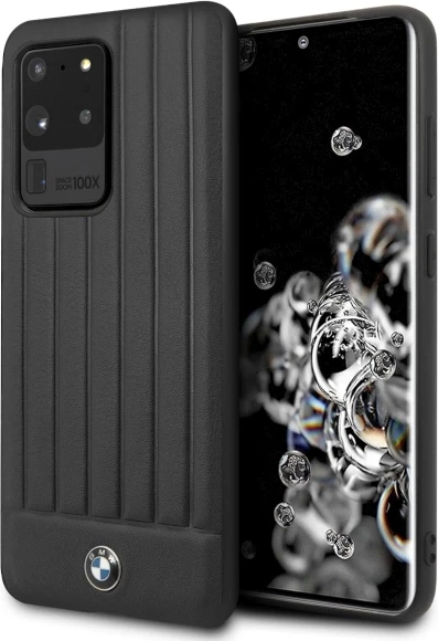 Mbështjellës BMW BMHCS69POCBK për Samsung Galaxy S20 Ultra, Signature, i zi