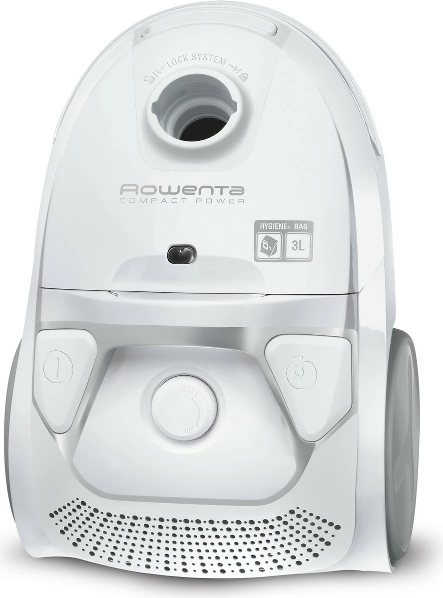 Fshesë me korent Rowenta RO 3927 Compact Power, 750W, qese pluhuri, e bardhë