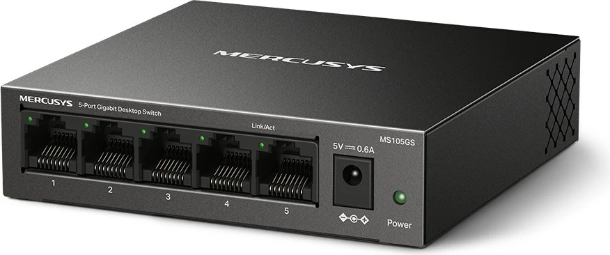 Switch MERCUSYS MS105GS, 5 porta Gigabit, zi