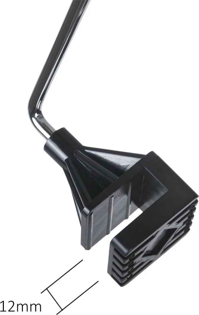 Varëse rrobash për makinë Maclean MC-870, e zezë/argjendtë