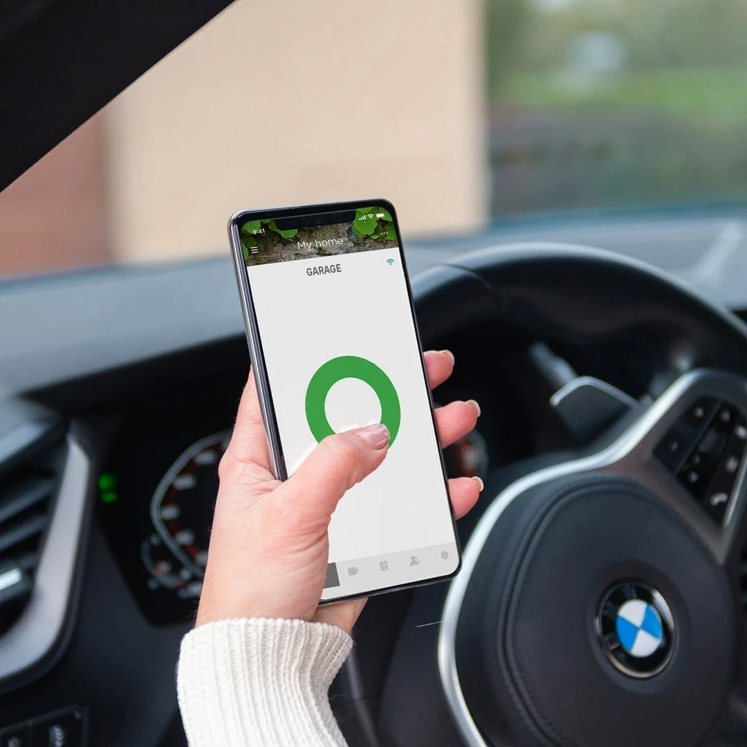 Aksesori Yale Smart Opener për derë garazhi, Gri