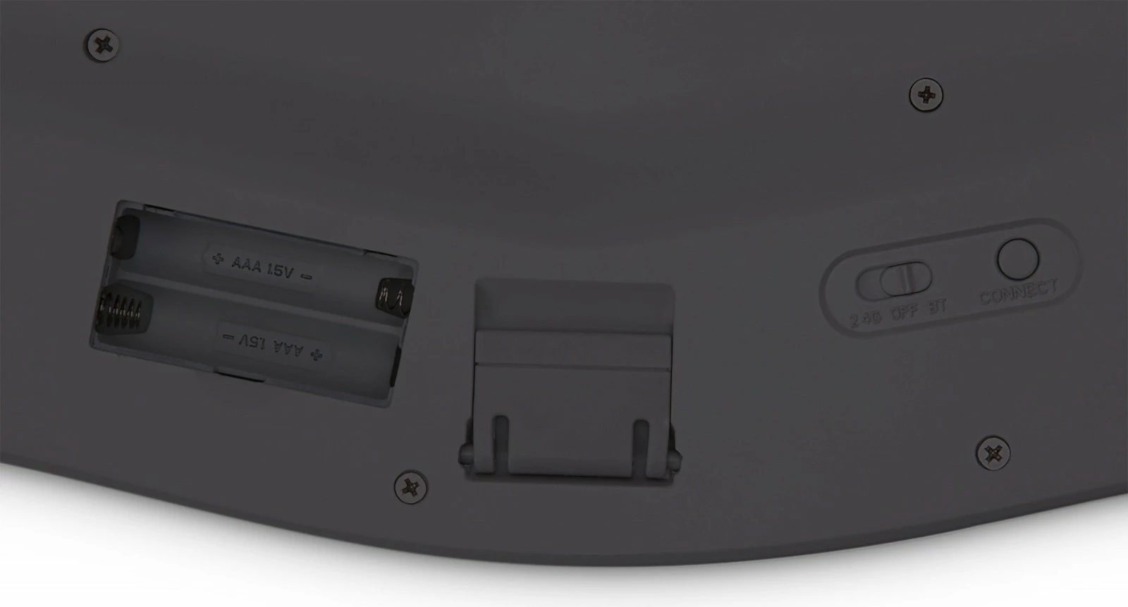 Tastierë wireless Kensington Pro Fit Ergo K75401WW, NL layout, 2.4 GHz & Bluetooth, ergonomike me mbështetëse kyçesh, e zezë