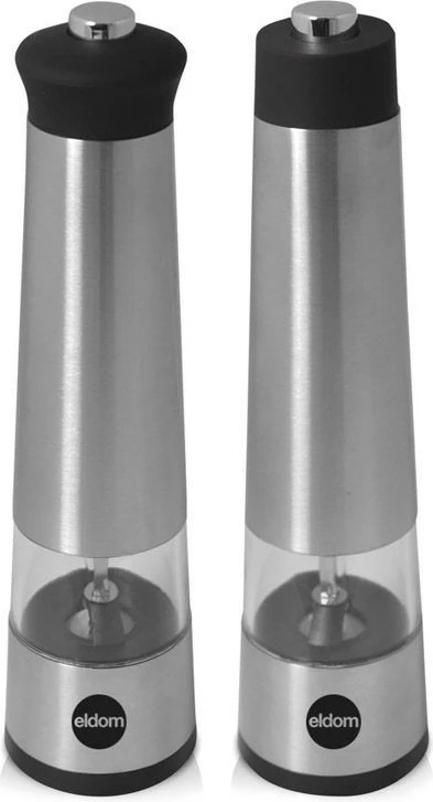 Set mullinjsh për erëza Eldom ZMP4, inox, 2 copë