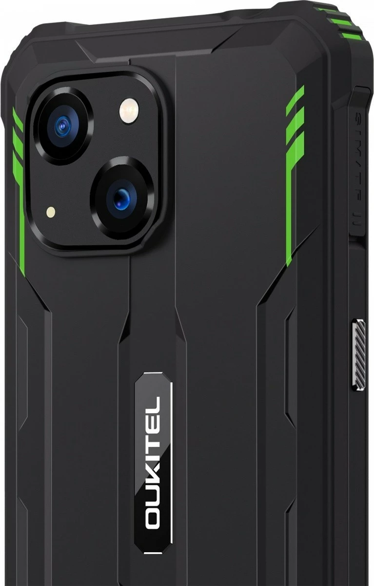 Celular Oukitel G2, 6", 4/64GB, Android 14, IP69K, Gjelbër