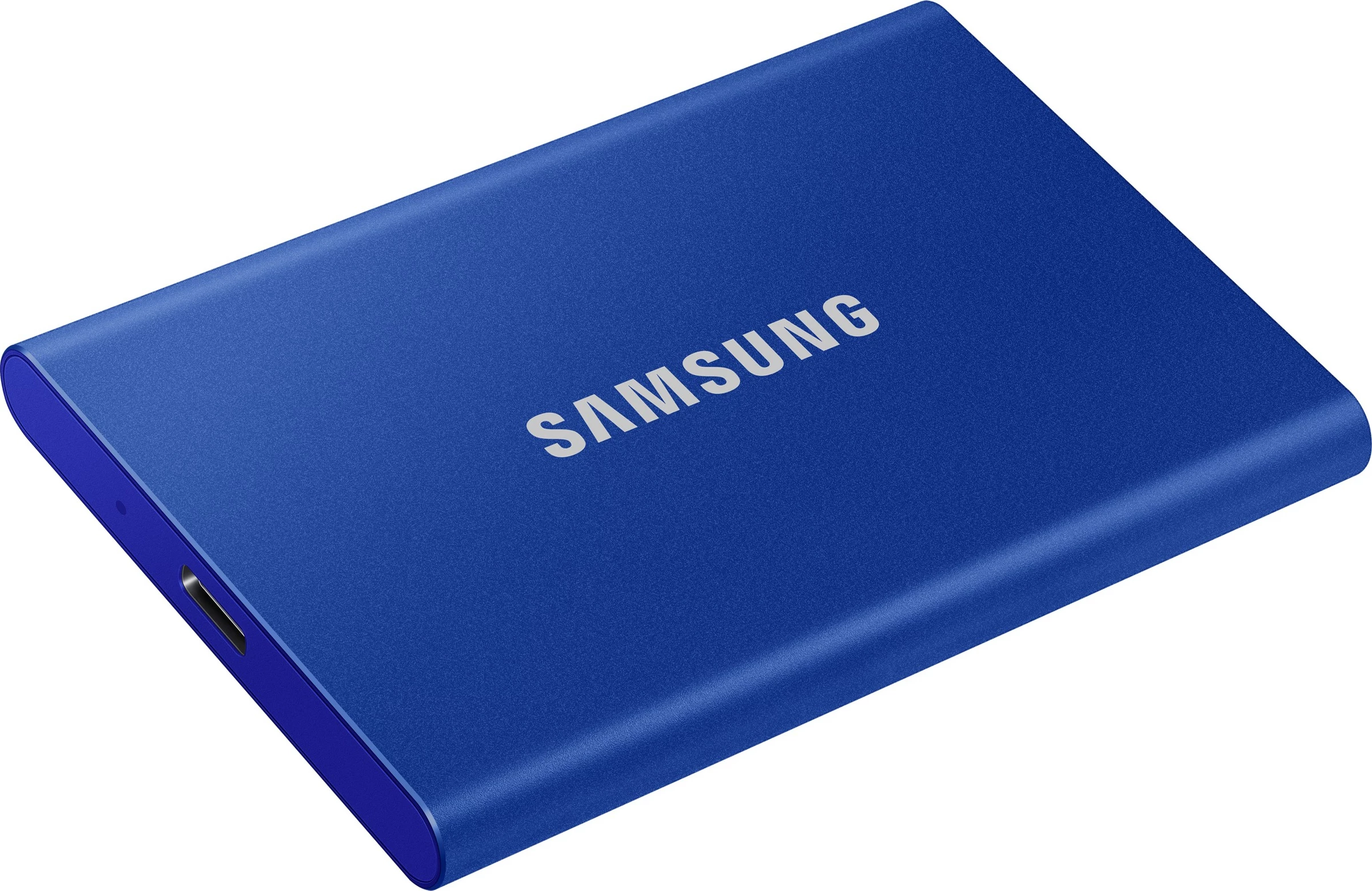 SSD portabël Samsung T7, 1 TB, USB Type-C, 3.2 Gen 2, Blu
