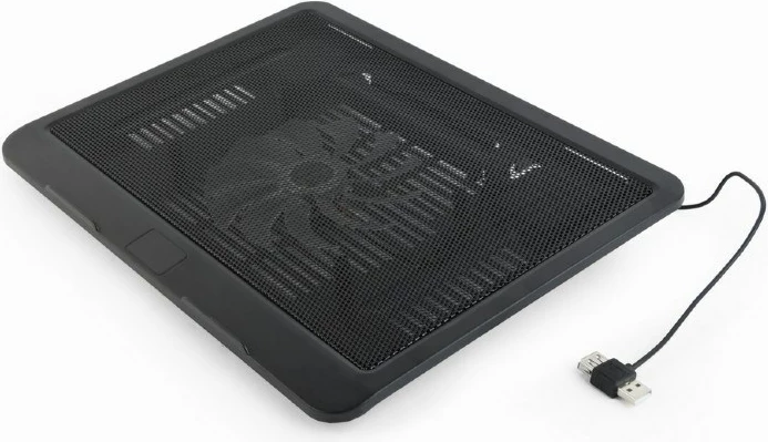Ftohës për laptop Gembird  NBS-1F15-04, 15cm,  i zi 