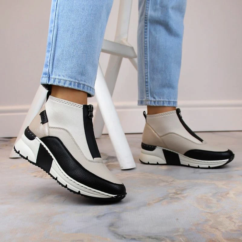 Çizme për femra Big Star, ngjyrë bezh