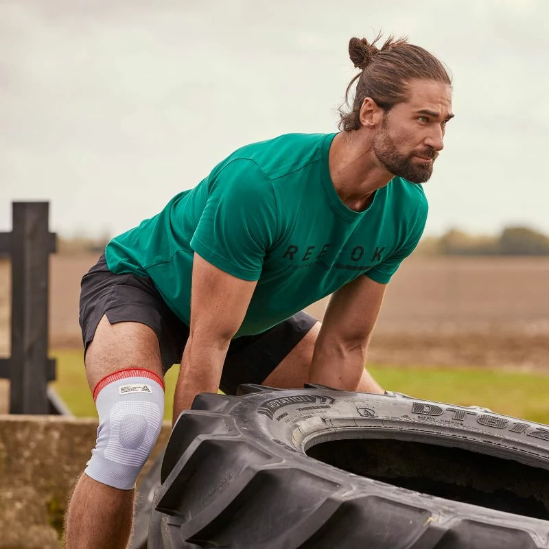 Mbështjellës i gjurit Reebok SpeedWick XL për meshkuj dhe femra, ngjyrë blu