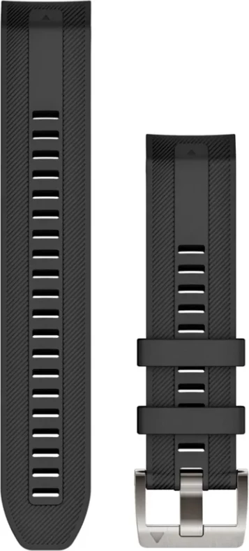 Rrip për smartwatch Garmin QuickFit® 22 Bands, Silicone, Black