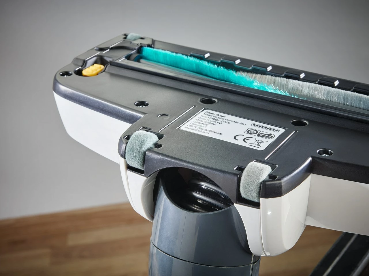 Fshesë elektrike pa kabllo Leifheit PowerVac 2in1, 20V, pa qese, bardhë/kaltër