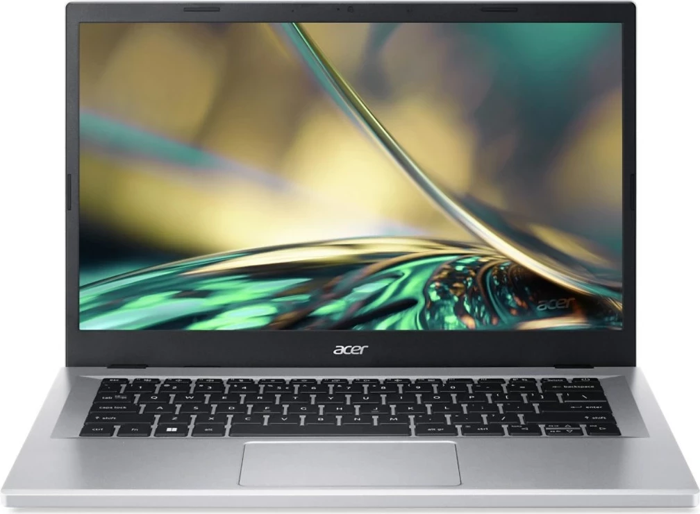 Laptop Acer Aspire 3 A314-36P-3772, Intel Core i3-N305, 8 GB RAM, 256 GB SSD, 14", Silver