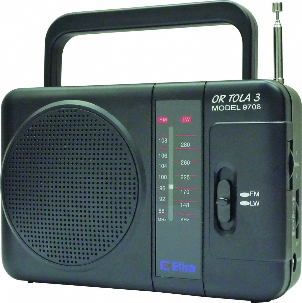 Radio portabile Eltra TOLA, Mono, FM/LW, e zezë