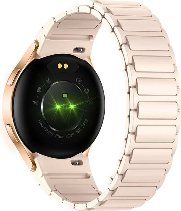 Smartwatch Colmi i28 Ultra me rrip magnetik, 1.43" AMOLED, Gold