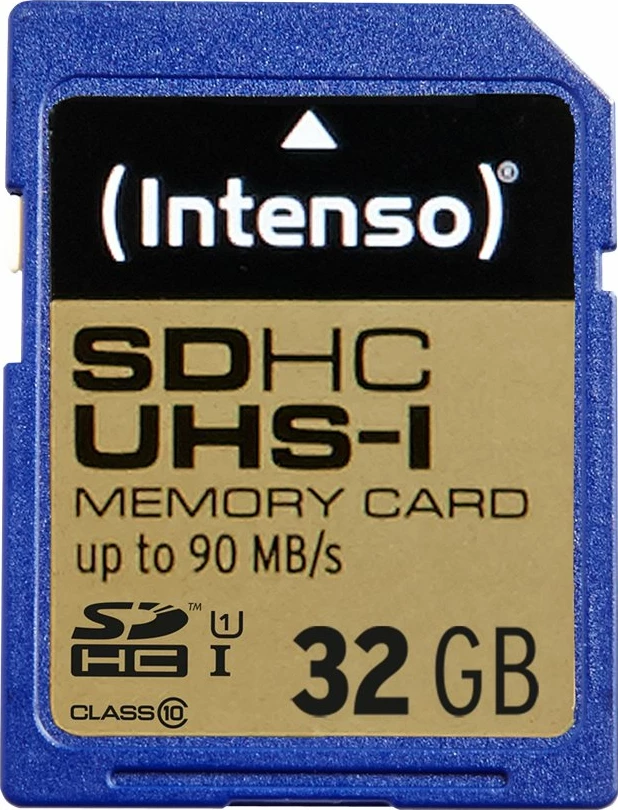 Kartelë memorie Intenso SDHC UHS-I 32GB, Class 10, 90MB/s