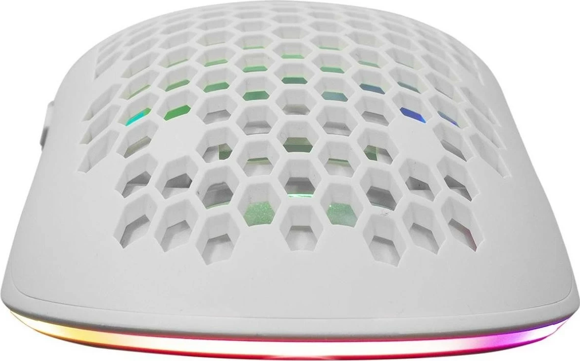 Maus gaming White Shark GM-5007 Galahad, 7200 DPI, RGB, i bardhë