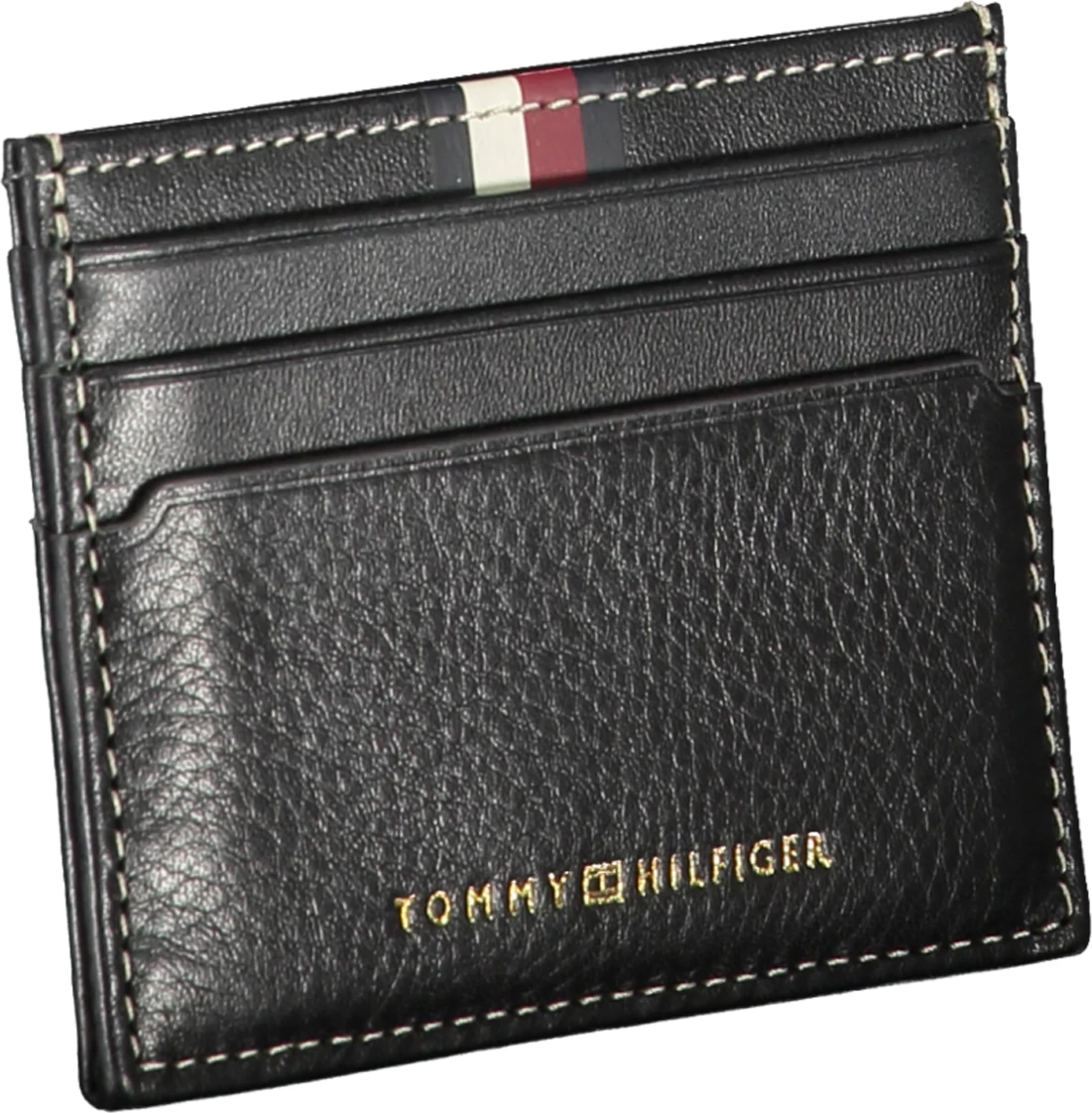 Portofol për meshkuj TOMMY HILFIGER, i zi