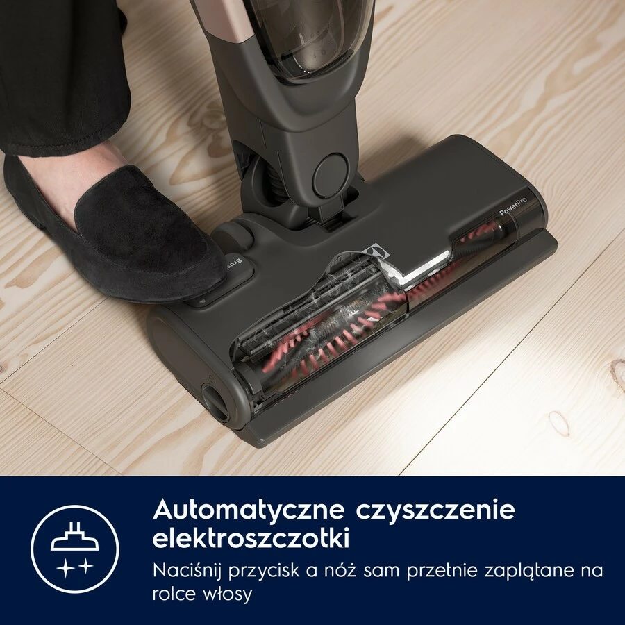 Fshesë me korrent pa kabllo Electrolux ES52B25WET, 300 ml, 55 min, Navy blue, me aksesorë