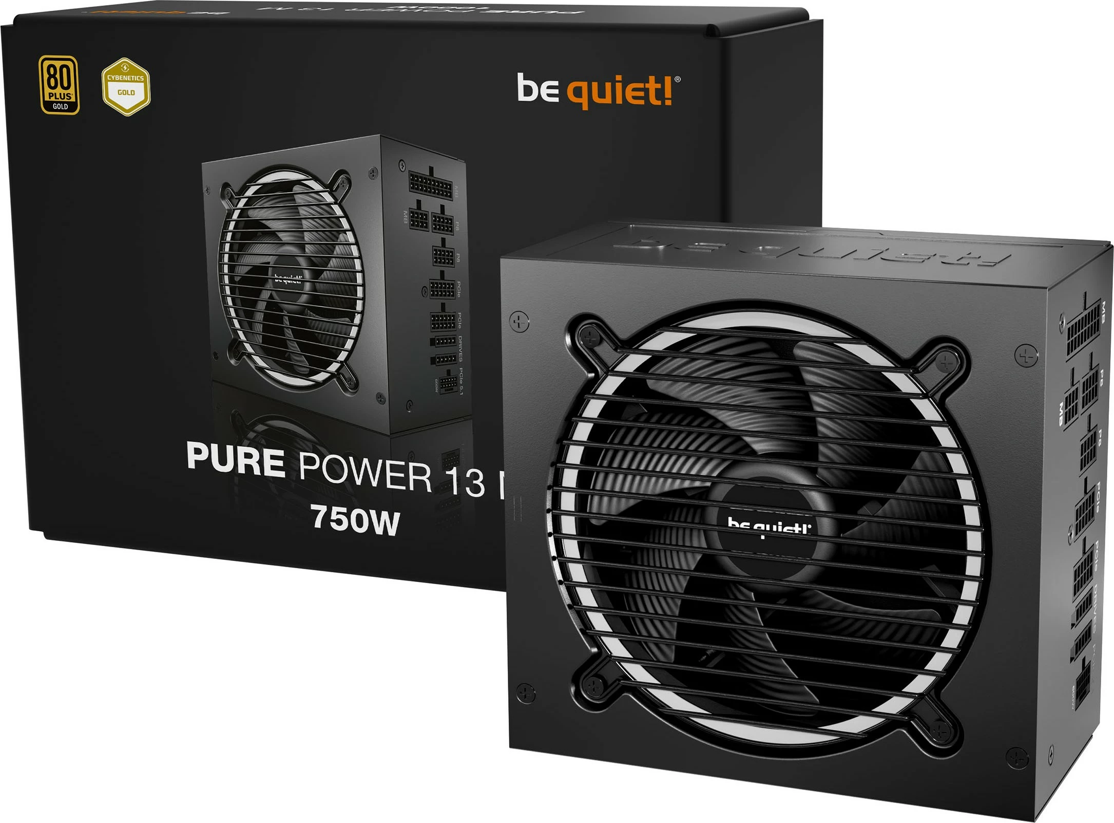 Kasë energjie Be Quiet! PURE POWER 13 M 750W, 80 PLUS Gold, modular, e zezë