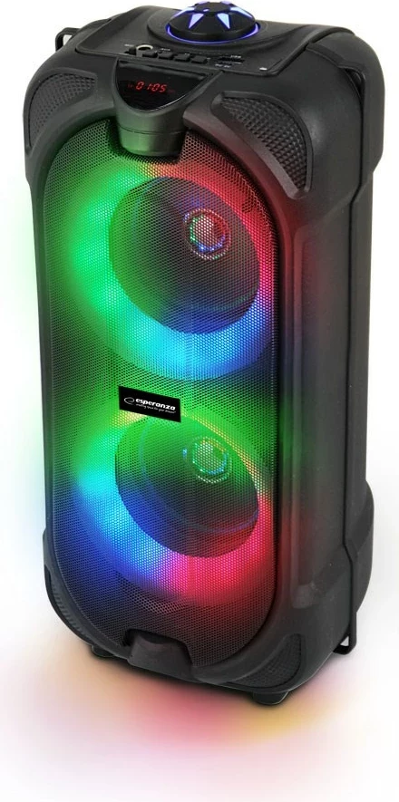 Boks Esperanza EP157 BT FM LED RGB, i zi