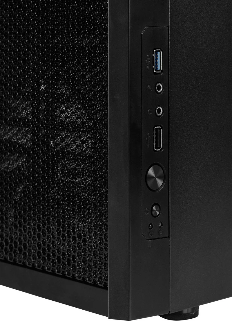 Kasë Fractal Design Core 1000 USB 3.0, Midi Tower, micro ATX, Mini-ITX, e zezë