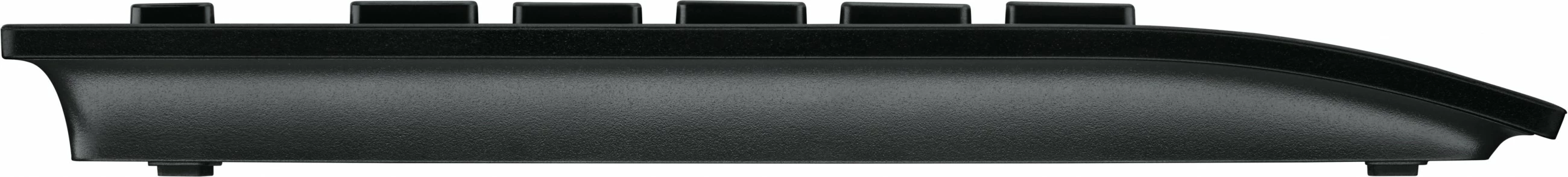 Tastierë Logitech K280e për Biznes, Full-size (100%), Wired, USB, QWERTY, E zezë