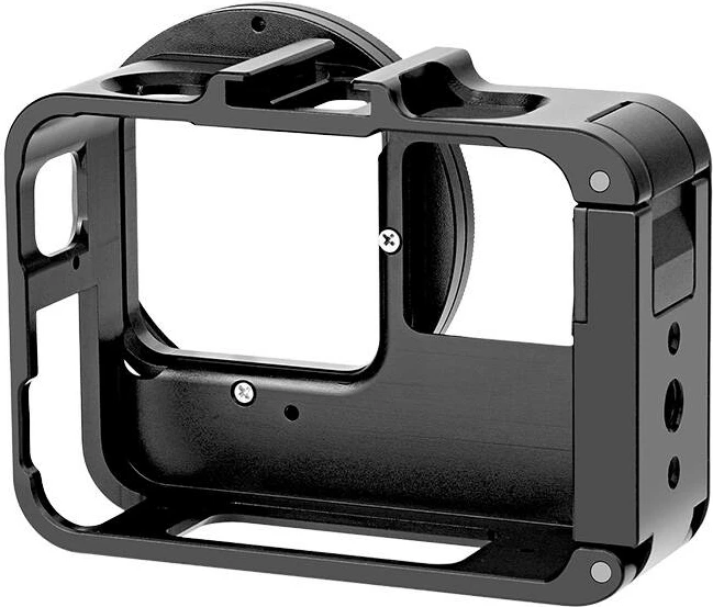 Kasë metalike Puluz PU966B për Insta360 Ace Pro/Ace, me filtër UV, e zezë