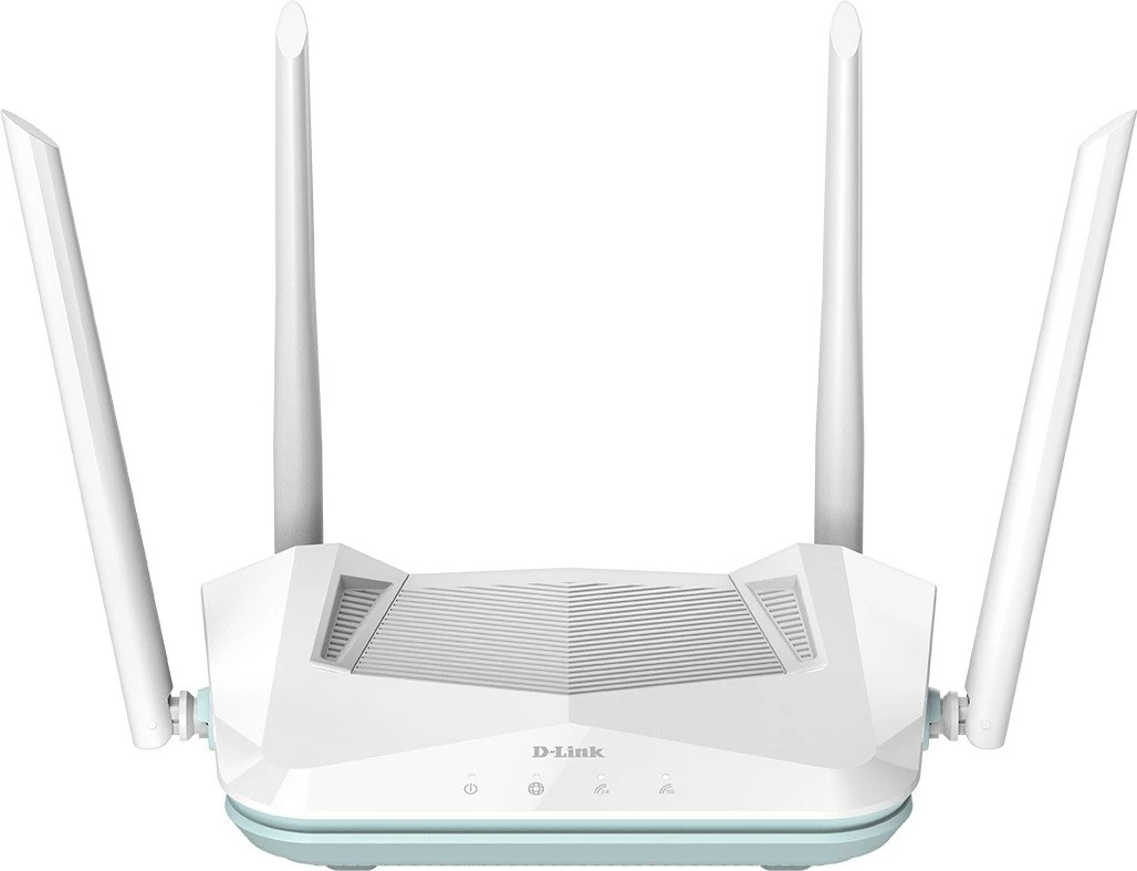 Router D-Link R15 EAGLE PRO AI AX1500, 4 antena, Wi-Fi 6, Bardhë/Azure