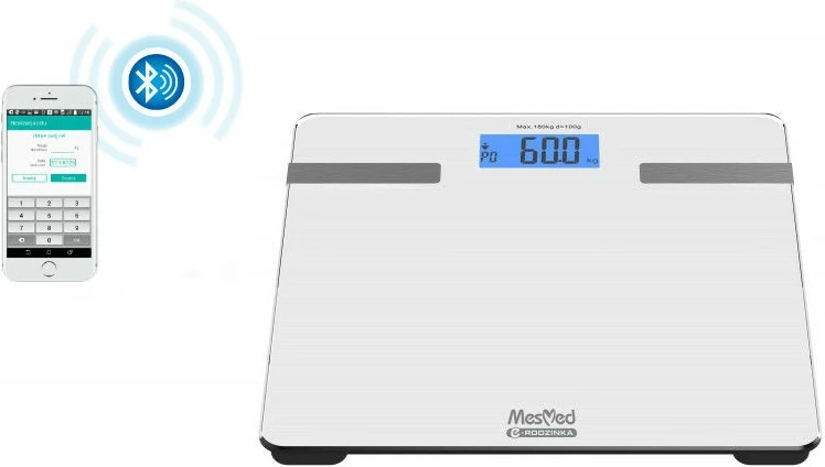 Peshore elektronike Mesmed MM-810 BLT, Bluetooth, Bardhë