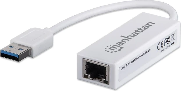 Konvertuesi Manhattan USB në RJ45, bardhë