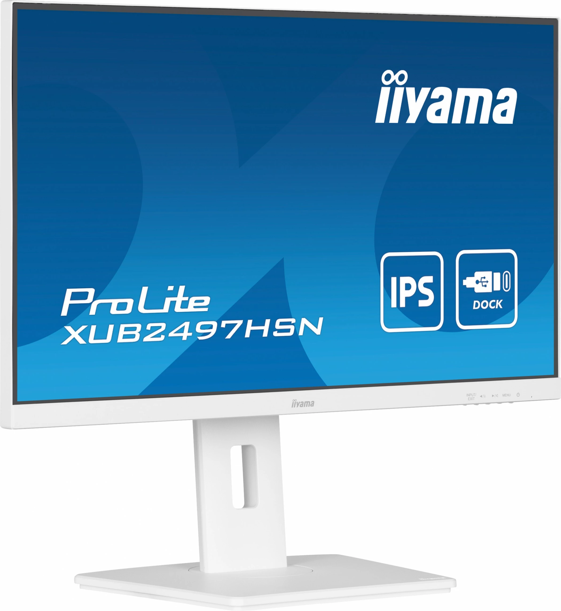 Monitor iiyama ProLite XUB2497HSN-W1, 23.8", Full HD, LED, Bardhë