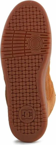 Këpucë të larta për meshkuj DC, ngjyrë kafe