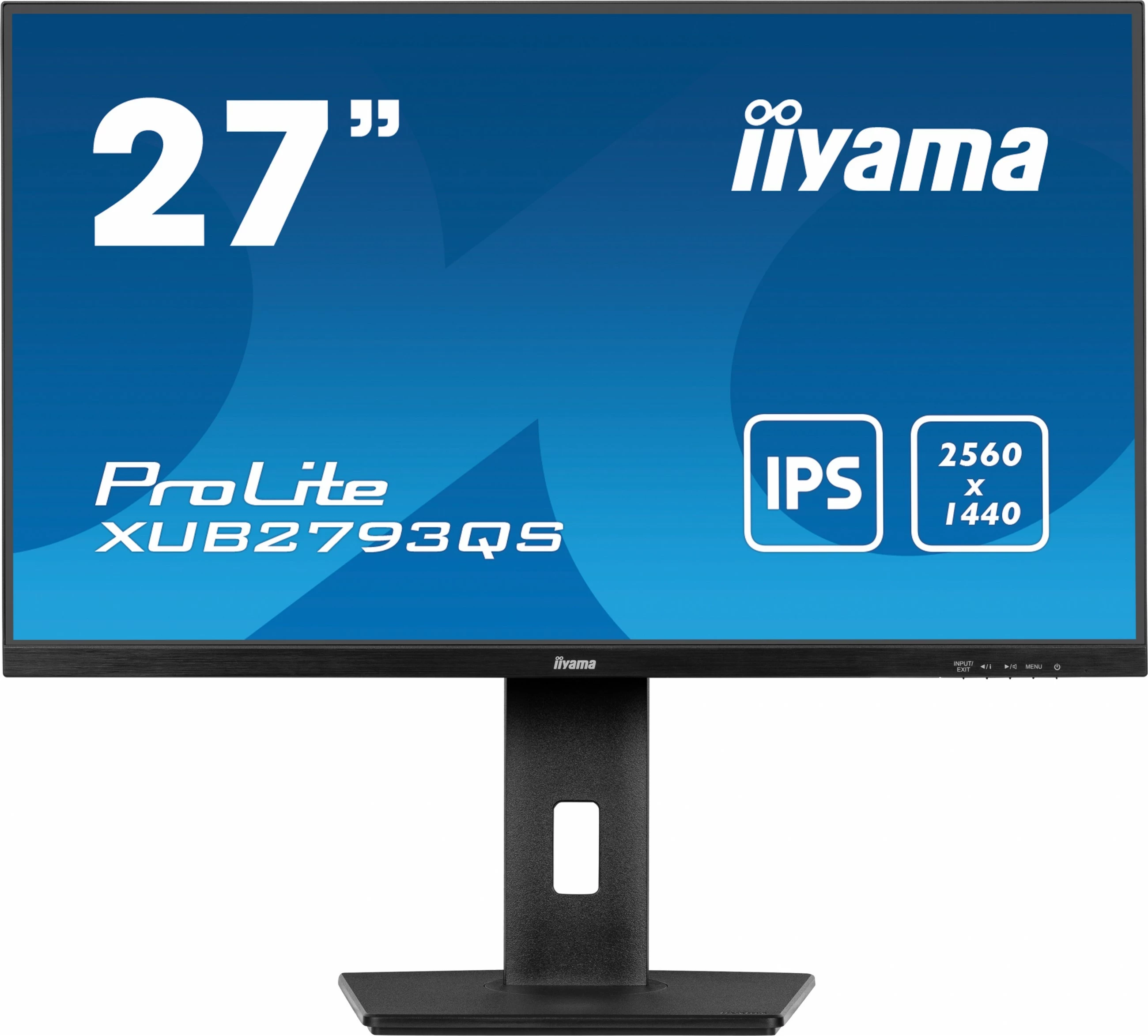 Monitor iiyama ProLite XUB2793QS-B7, 27", Quad HD, LED, i zi