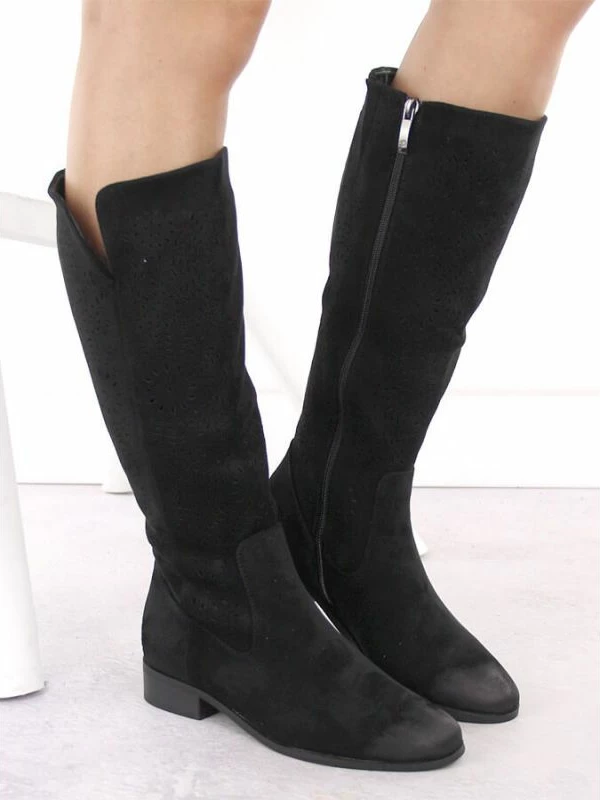 Çizme Potocki për femra, të zeza