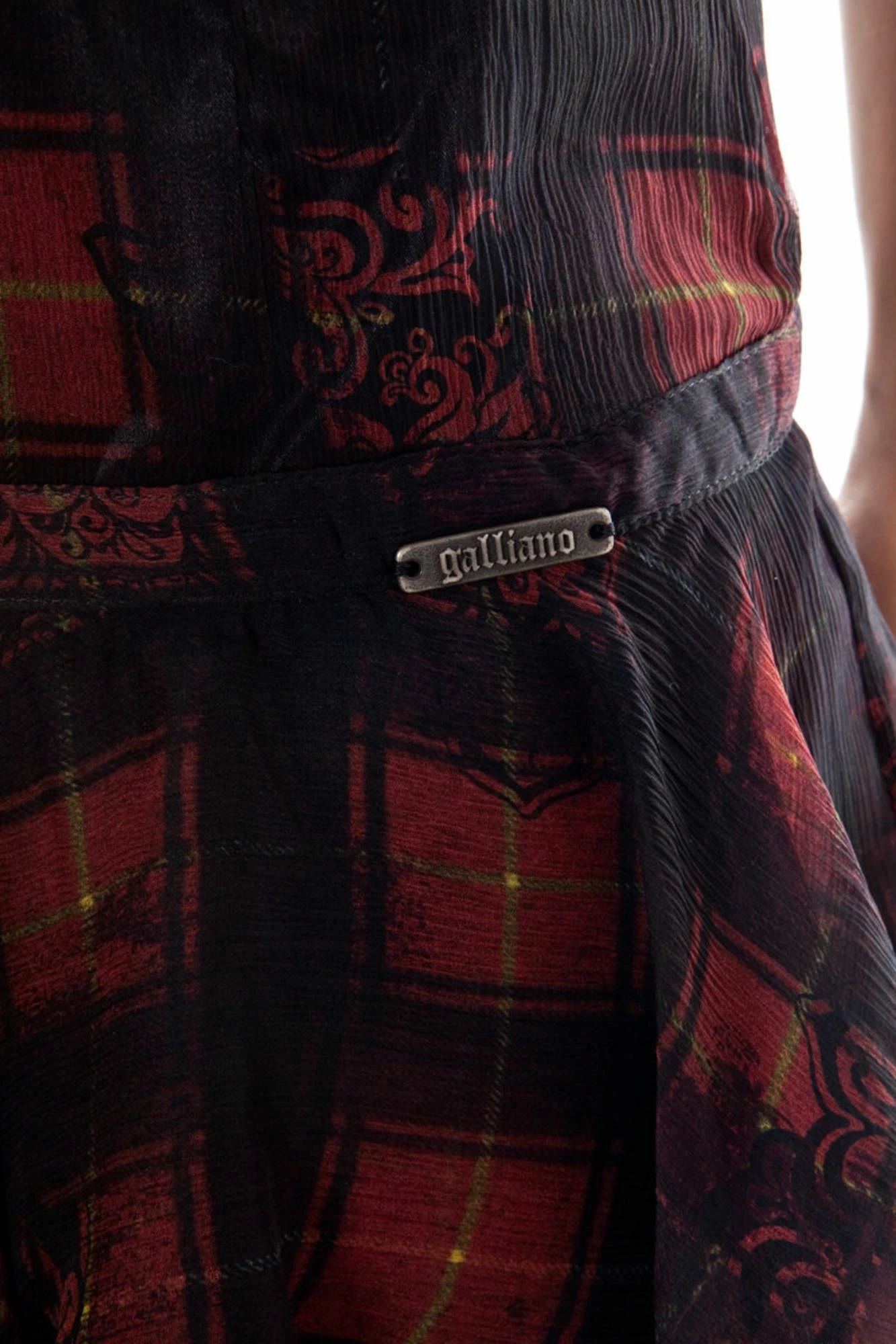 Fund për femra JOHN GALLIANO, e zezë